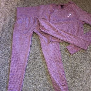 Gym shark vital seamless pink set